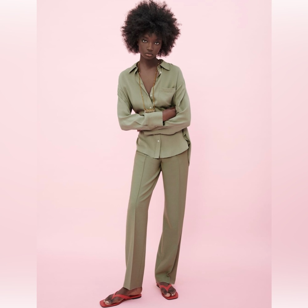 Zara full length pants
